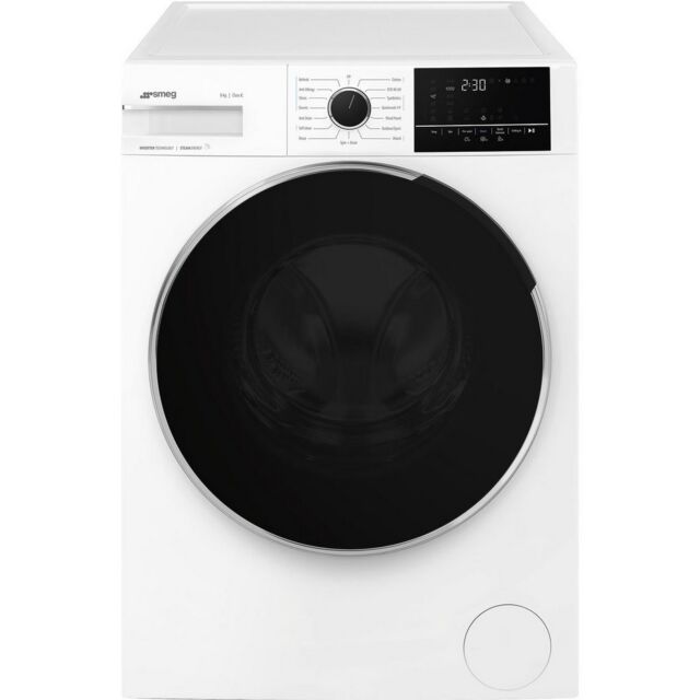 Smeg WNP84SECUK 60cm 8kg White Freestanding Washing Machine