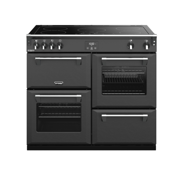 Stoves Richmond Deluxe S1000EI, 100cm, Induction, Anthracite Range Cooker 444410950