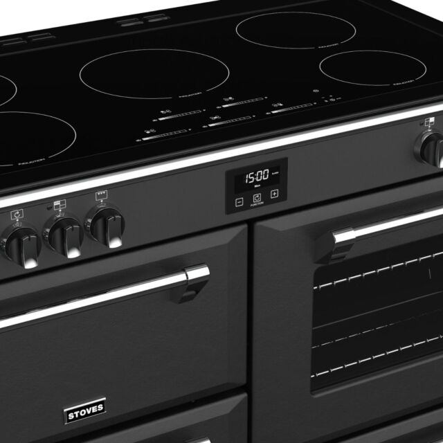 Stoves Richmond Deluxe S1100EI, 110cm, Induction, Anthracite Range Cooker