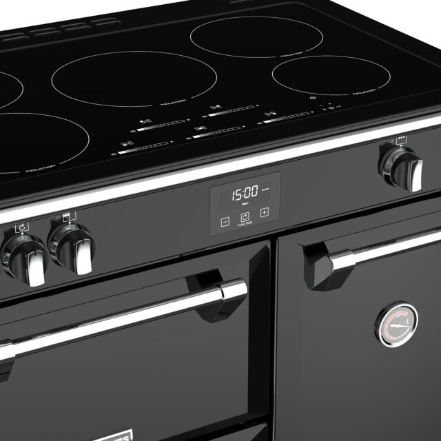 Stoves Richmond S900EI, 90cm, Induction, Black Range Cooker 444444445