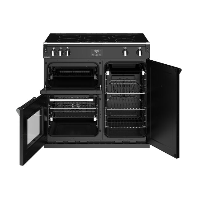 Stoves Richmond S900EI, 90cm, Induction, Black Range Cooker 444444445