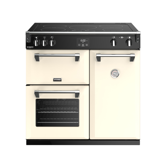 Stoves Richmond Deluxe S900EI, 90cm, Induction, Cream Range Cooker 444444906