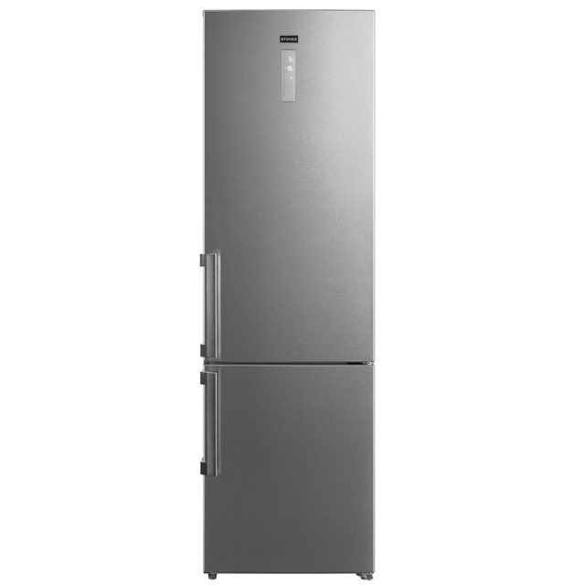 Stoves NF60188STA Stainless Steel Fridge Freezer, 60cm, Frost Free, E Energy