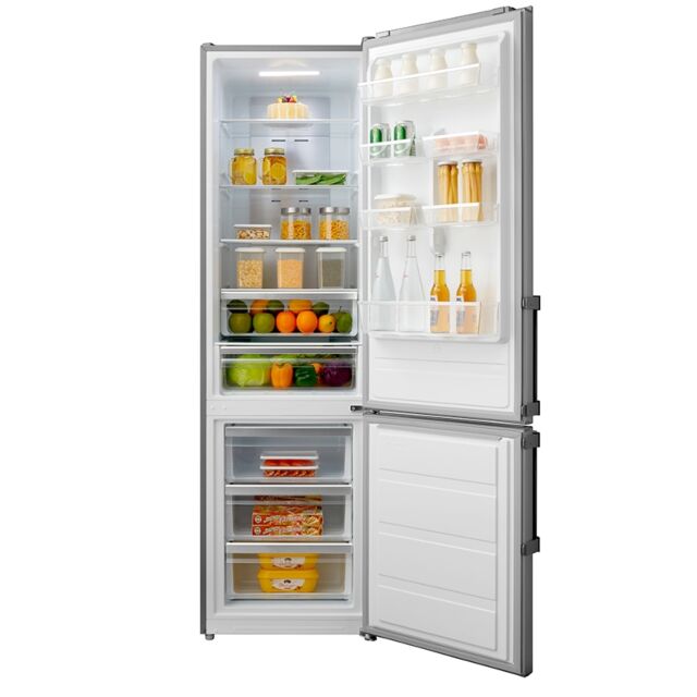 Stoves NF60188STA Stainless Steel Fridge Freezer, 60cm, Frost Free, E Energy