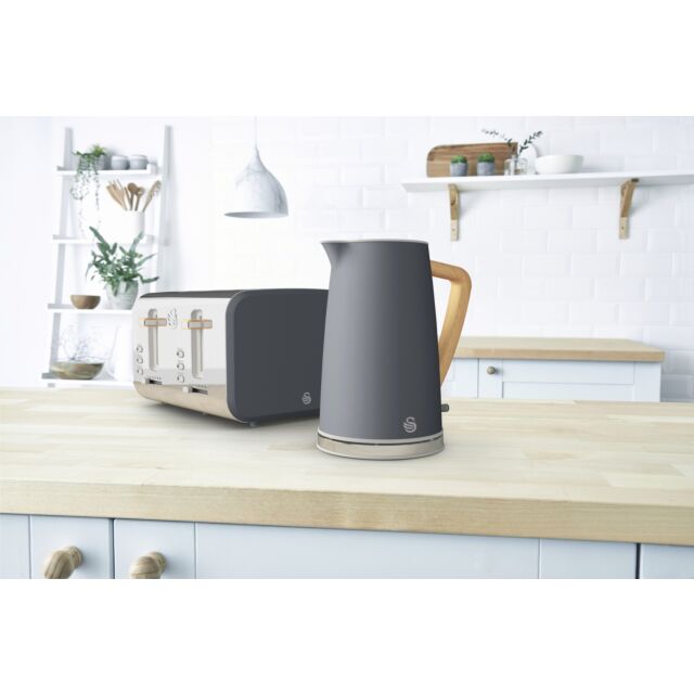 Swan SK14610GRYN 1.7L Nordic Style Kettle