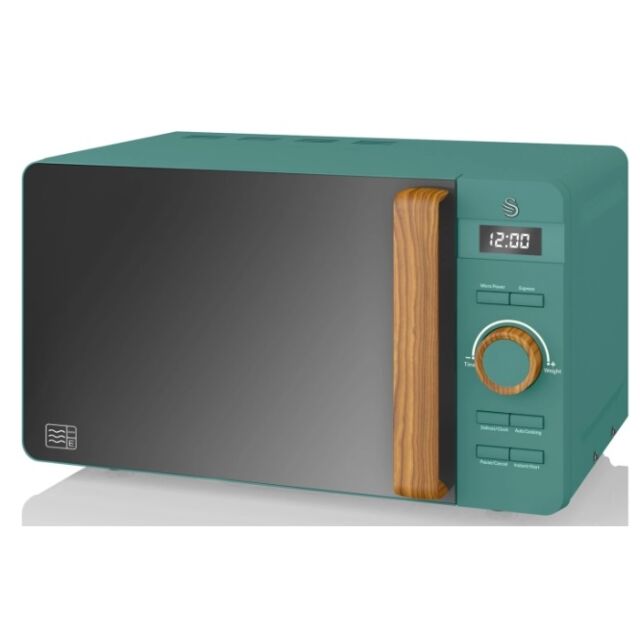 Swan SM22036GREN Nordic Microwave, 800W, 20L