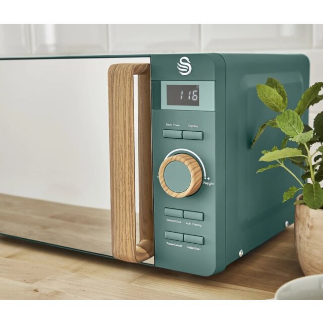 Swan SM22036GREN Nordic Microwave, 800W, 20L