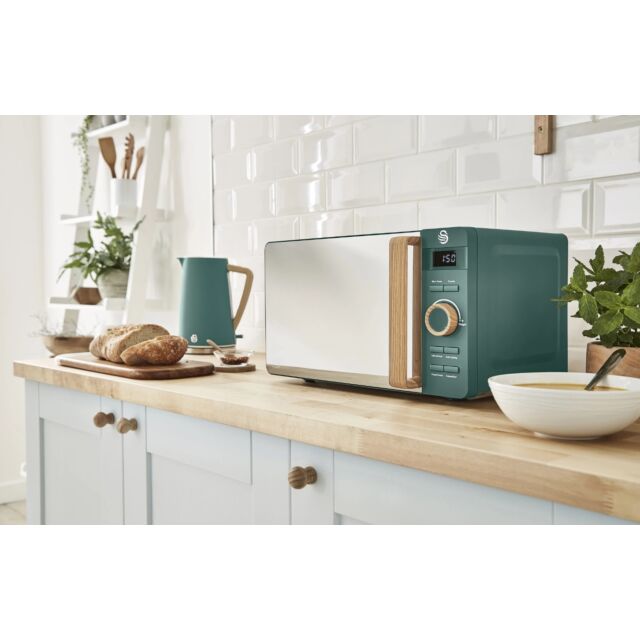 Swan SM22036GREN Nordic Microwave, 800W, 20L
