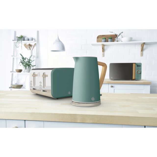 Swan SM22036GREN Nordic Microwave, 800W, 20L