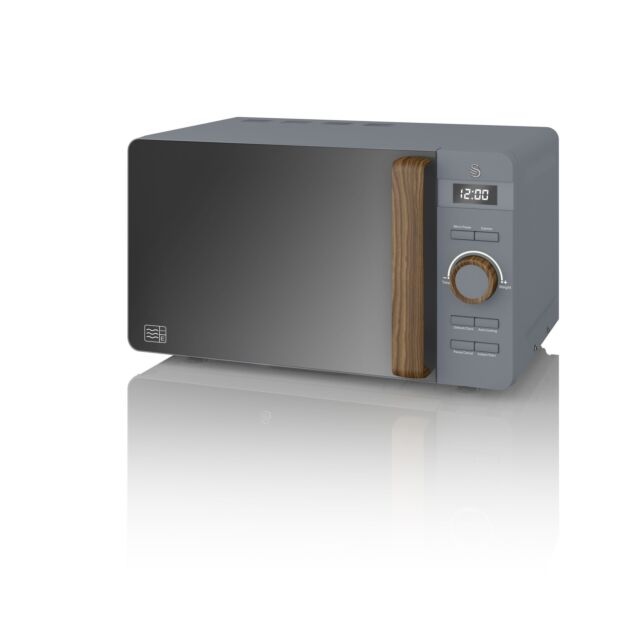 Swan SM22036GRYN Nordic Microwave, 800W, 20L