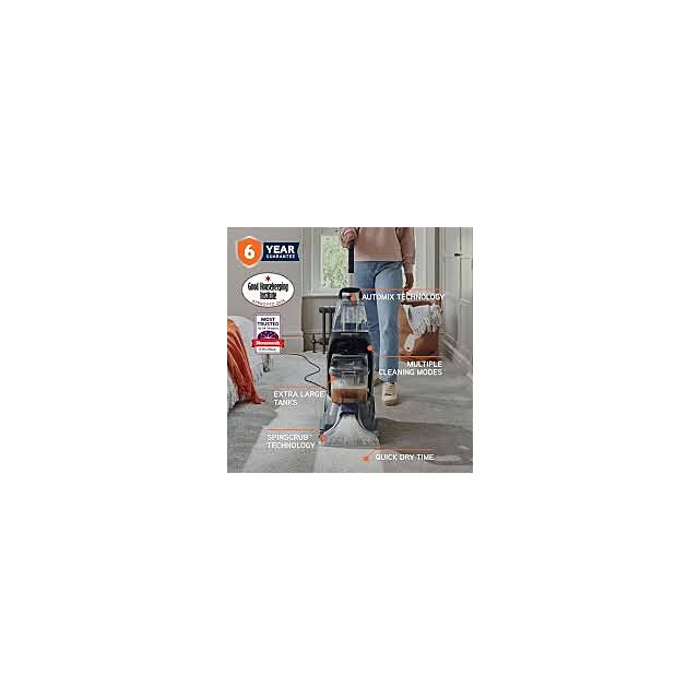 Vax CDCW-SSXA Grey VAX SpinScrub Power Plus - Grey and Navy Blue