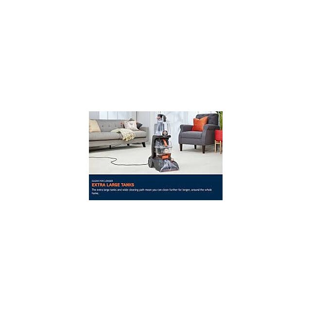 Vax CWGRV011 Grey/Orange Rapid Power Revive Carpet Cleaner