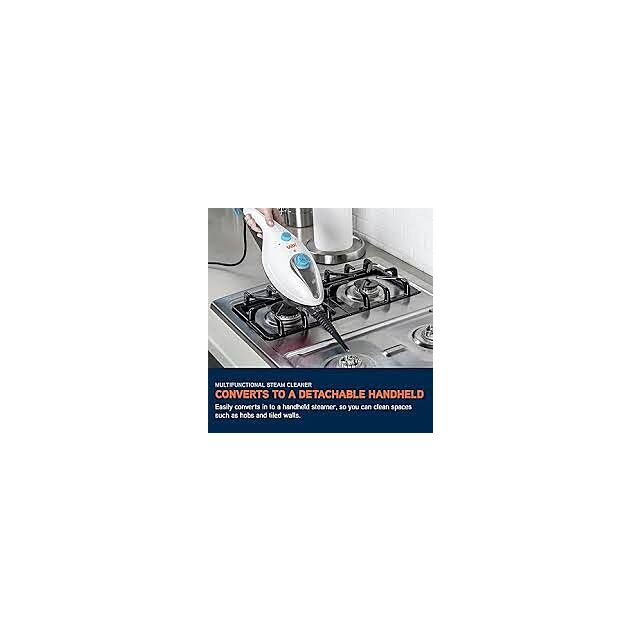 Vax S85-CM White Steam Clean Multi - White & Blue