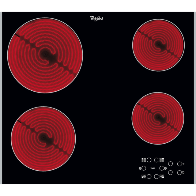 Whirlpool AKT8090LX 60cm Ceramic Hob