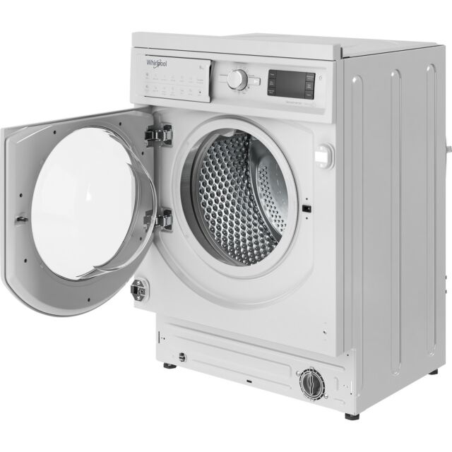 Whirlpool BIWMWG81484 Built In Washing Machine, 8Kg Capacity, 1400 Spin, C Energy