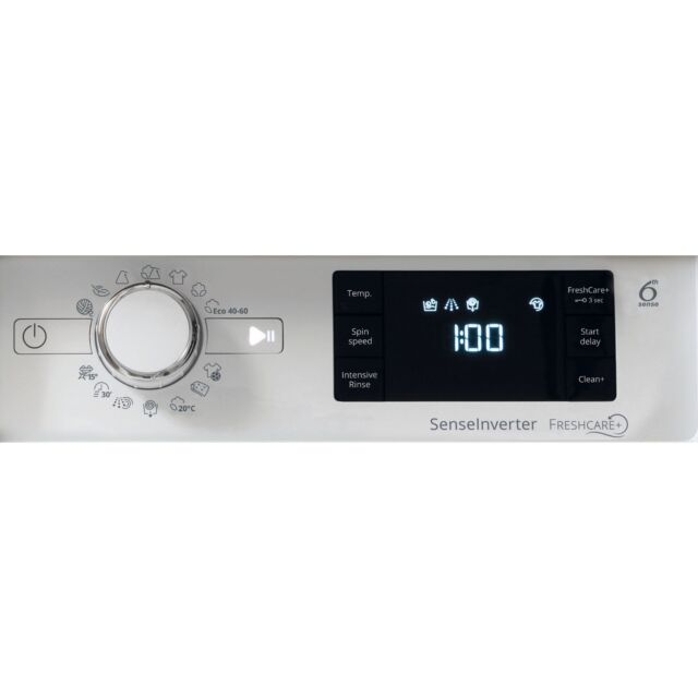 Whirlpool BIWMWG81484 Built In Washing Machine, 8Kg Capacity, 1400 Spin, C Energy
