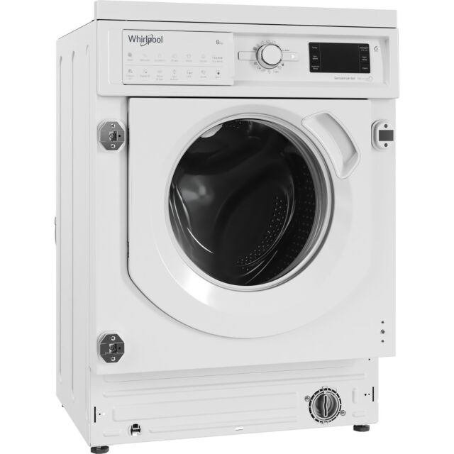Whirlpool BIWMWG81484 Built In Washing Machine, 8Kg Capacity, 1400 Spin, C Energy