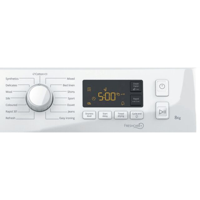 Whirlpool FFTM118X2UK Heat Pump Tumble Dryer, 8kg Capacity, A++ Energy
