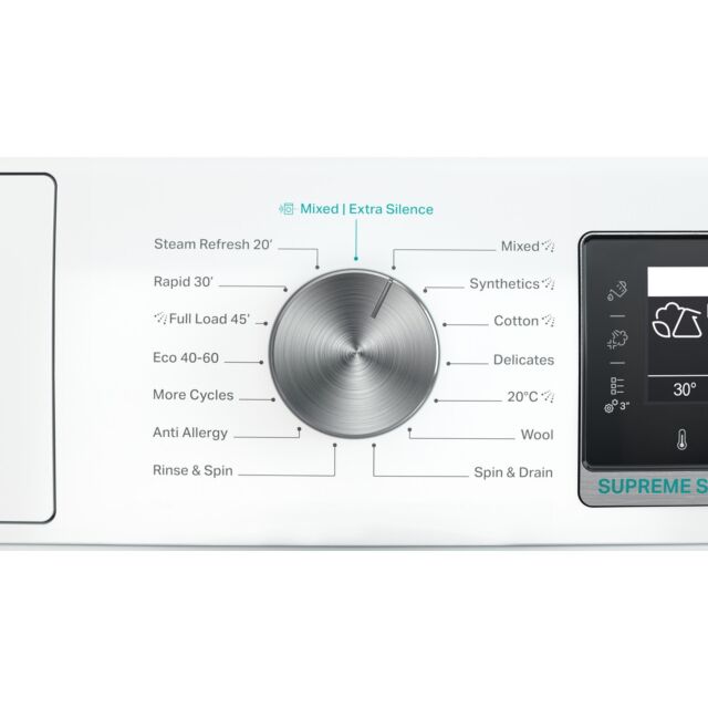 Whirlpool W8W946WRUK Washing Machine 9kg 1400 spin, A Energy