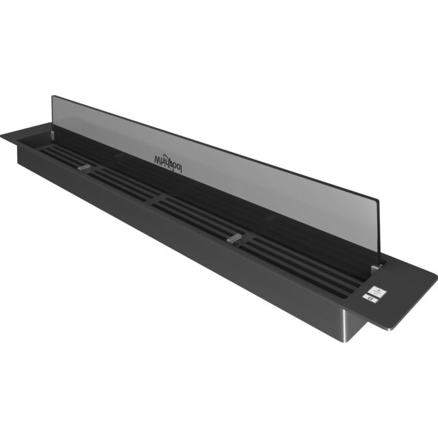 Whirlpool WDO93FBK 86cm Downdraft Hood Black