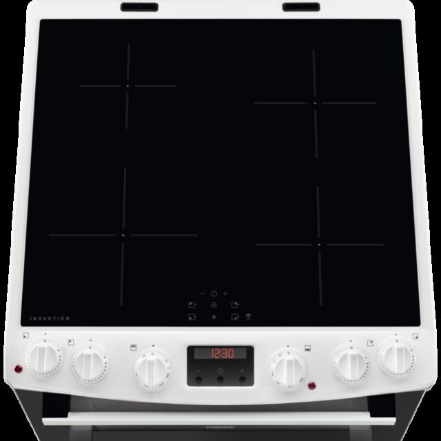 Zanussi ZCI66280WA Induction Double Oven, 60cm, A Energy