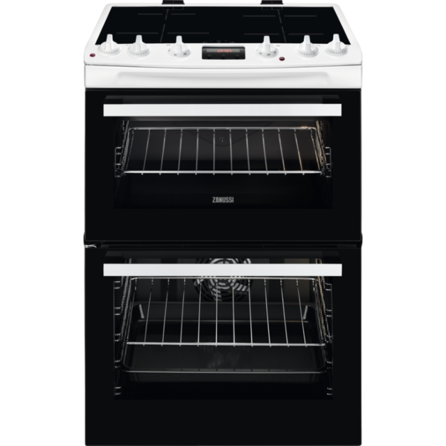 Zanussi ZCI66280WA Induction Double Oven, 60cm, A Energy
