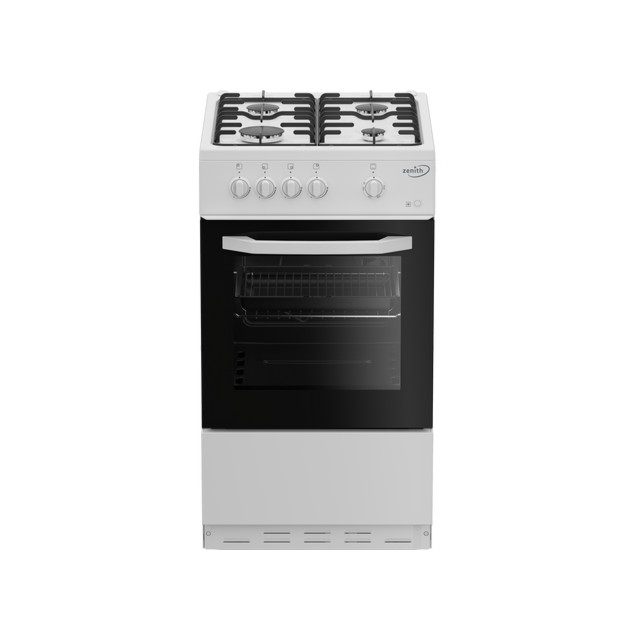 Zenith ZE501W Gas Single Oven, 50cm