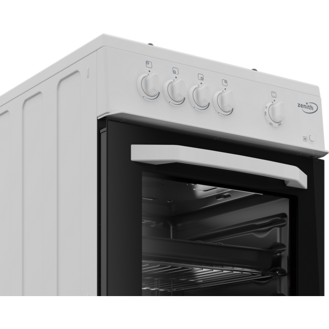 Zenith ZE501W Gas Single Oven, 50cm