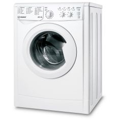 Indesit IWDC65125UKN Washer Dryer, 6kg Wash, 5kg Dryer, 1200RPM, F/F Energy