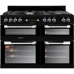 Leisure CS110F722K Cuisinemaster 110cm Dual Fuel Cooker Black