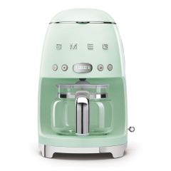 Smeg DCF02PGUK 50's Style Pastel Green Drip Coffee Machine