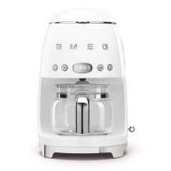 Smeg DCF02WHUK 50's Style White Drip Coffee Machine
