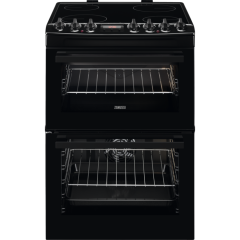 Zanussi ZCV69360BA Electric Double Oven, 60cm, A Energy